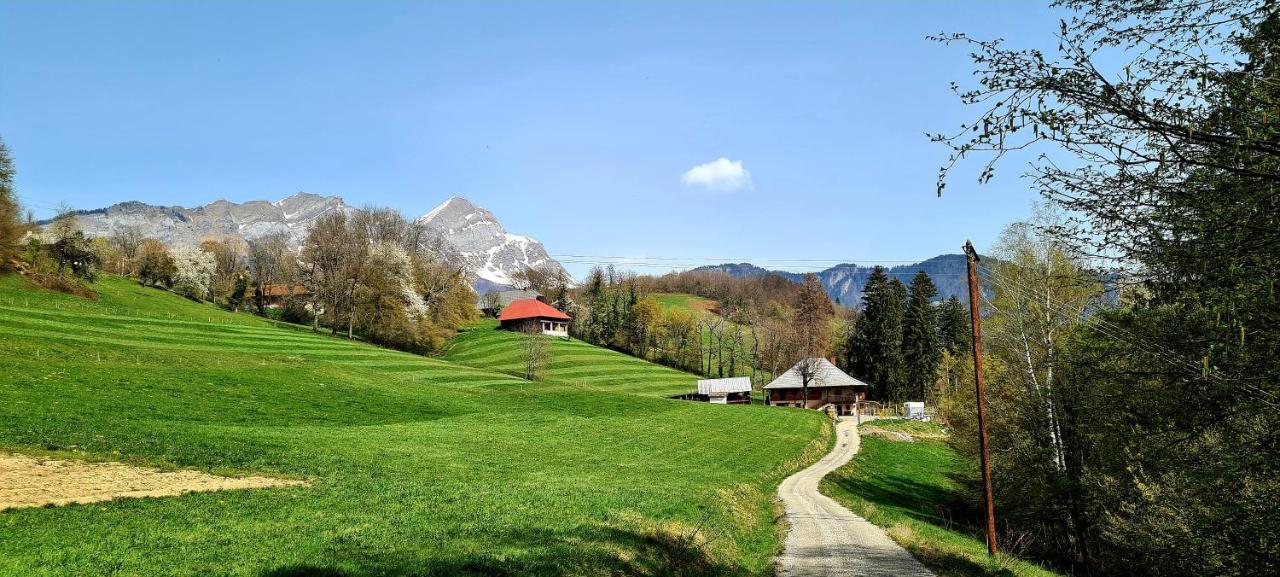 Le Refuge Du Montagnard Bed & Breakfast Marthod Bagian luar foto