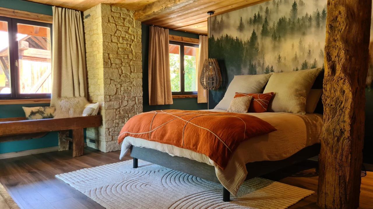 Le Refuge Du Montagnard Bed & Breakfast Marthod Bagian luar foto